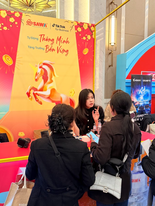 Sawa Việt Nam đồng hành cùng TikTok Shop tại AI - Amazing Tết 2026 3 sawa ai mazing 2