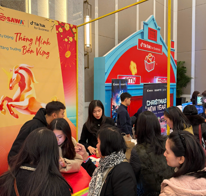 Sawa Việt Nam đồng hành cùng TikTok Shop tại AI - Amazing Tết 2026 4 sawa ai mazing 3